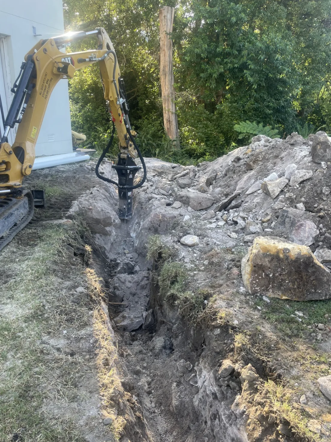 Targeted underground drain repair